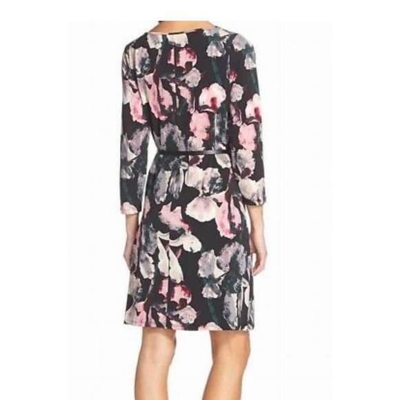 Floral Belted Dress - Picture 2 of 7